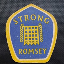 Strongs Beer Mat Uk Cat No 12