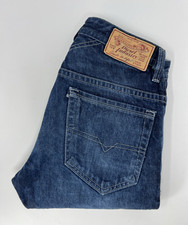 Diesel Thavar Jeans W29 L30 Mens Blue Slim Skinny Straight Denim Made in USA