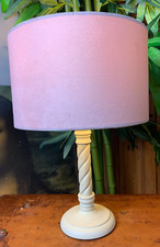 VINTAGE WHITE PAINTED BARLEY