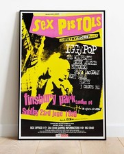 Sex Pistols Finsbury Park 1996 / XXL Poster - 36"x24" (#2238)
