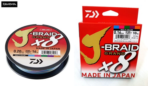 New daiwa braid grand x8 - j-braid,