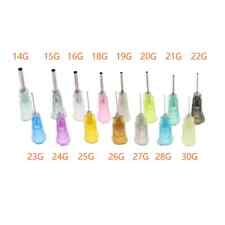 Syringes Blunt Tip  Needles for  Dispensing - Glue oil liquids Ink + More    UK