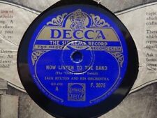 JACK HYLTON - CHOOSE ANY ONE OF FOURTEEN DECCA 78 rpm discs
