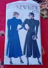 VINTAGE NEW LOOK 6776 1980S DRESS SKIRT JACKET PATTERN SIX SIZES IN ONE 80S