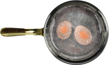 3pc Copper Steel Frying Pan