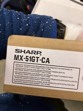 Genuine Original Sharp MX-51GT-CA Cyan Toner Cartridge NEW