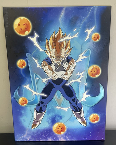 Displate majin vegeta - displate, limited