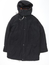 BUSH Men's Black Hooded Parka