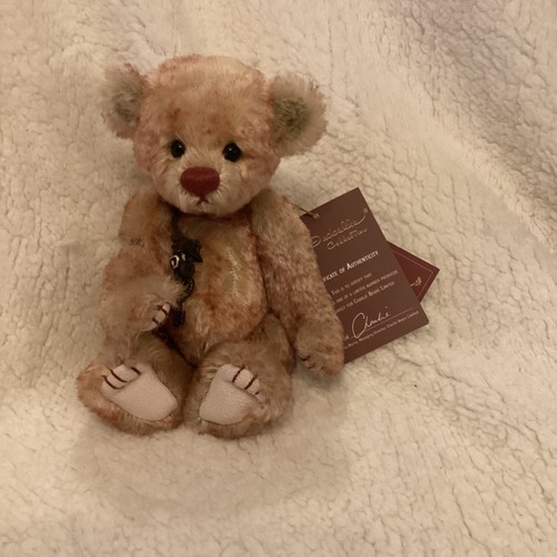 Charlie bears mohair - mohair, ruby
