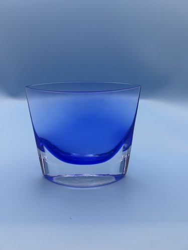 Krosno blue vase - blue,