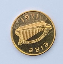 1971 Irish Half Penny Coin