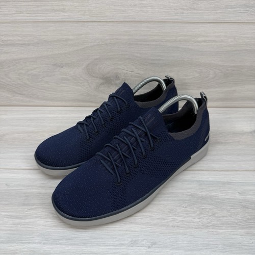 Skechers mens navy knit - navy,