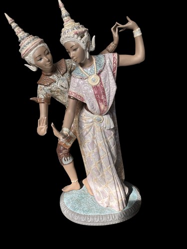 Lladro thai dancers - lladro, dancers”
