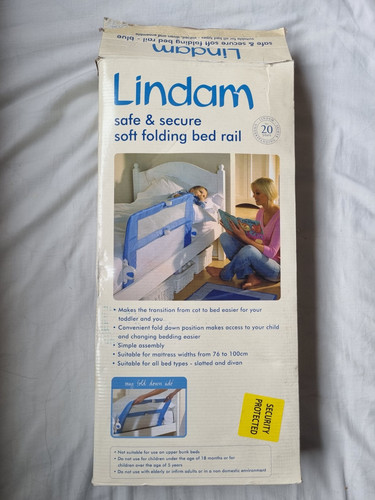 Lindam toddler bed rail - lindam,
