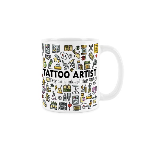 Tattoo artist novelty mug - tattoo,