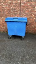 1100 litre wheelie bin plastic