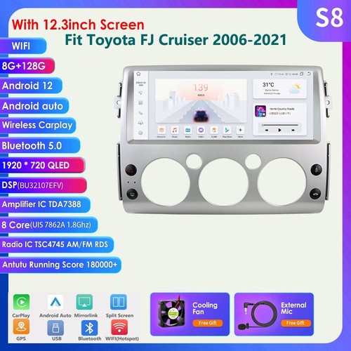 Android 12 car - 12.3'', radio