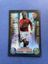 Match Attax 2007/2008 Cristiano Ronaldo Hat Trick Hero Rare Card