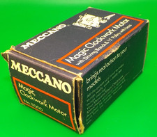 1970's Meccano Magic Motor, black, in box.