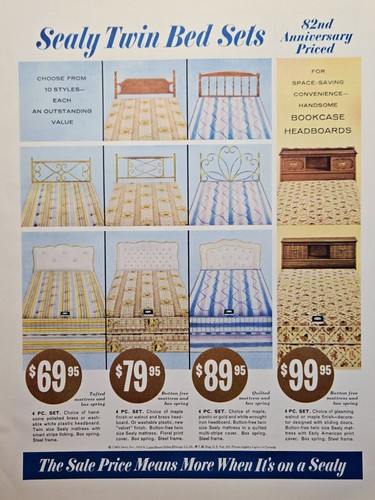 Sealy mattress box - spring, sets