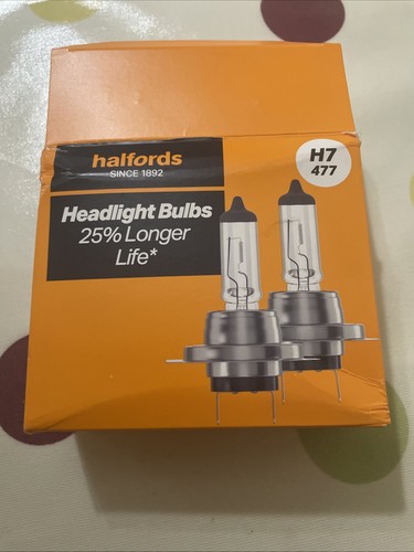 Halfords 477 headlight bulb - halfords, h7