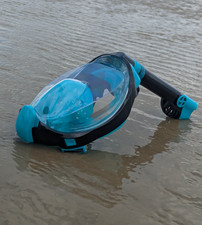 Full Face Snorkel Mask With GoPro Mount Adults & Kids