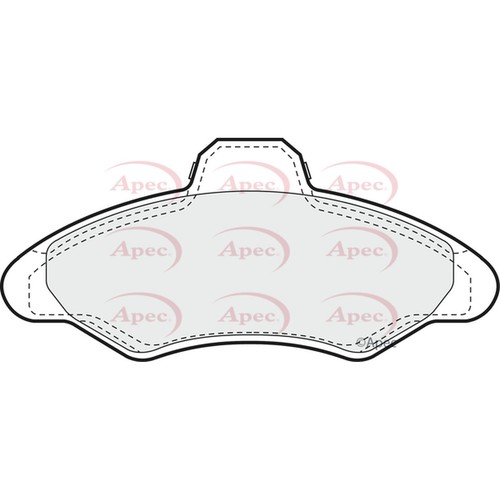 Brake pads set - pads, ford
