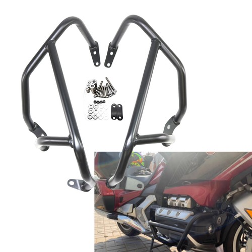 Black engine guard crash - engine,