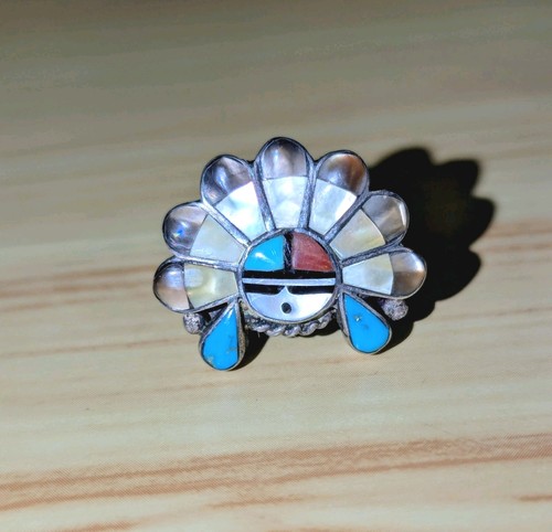 Zuni tribal sun - zuni, ring