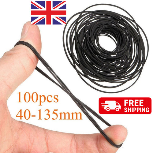 100pcs 135mm mixed rubber - 100pcs,