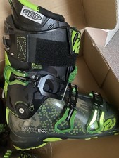 K2 Pinnacle 110 Ski Boots Size 25.5 (green/black)