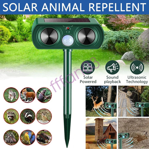 Solar ultrasonic cat - cat, dog