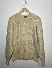 VINTAGE ARAN STYLE CABLE KNIT