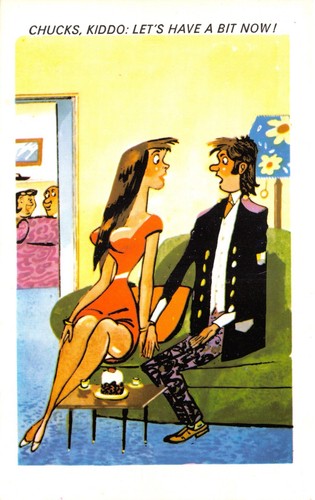 Sapphire comic postcard 15 - postcard,