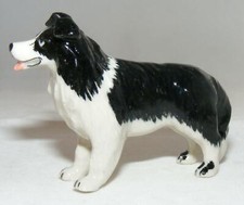 Klima Miniature Porcelain Animal Figure Border Collie Standing K164