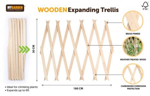 Expanding natural wooden - expanding,