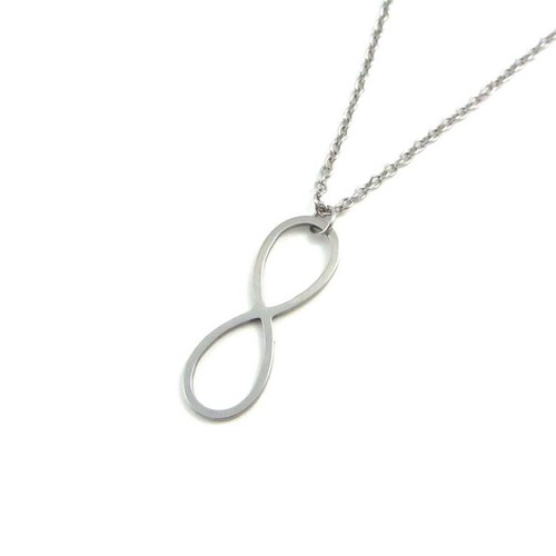 Infinity necklace dangle - infinity,
