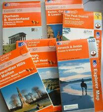 OS ORDNANCE SURVEY EXPLORER /OL orange MAPS of ENGLAND SCOTLAND WALES-you choose