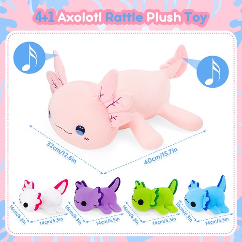 Axolotl plush toy - axolotl,