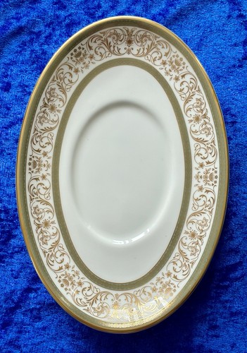 Minton aragon oval sauce boat - minton,