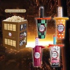 Demon Slayer: Infinity Castle 2025 Movie Theater Metal Popcorn Tin & Castle Cup