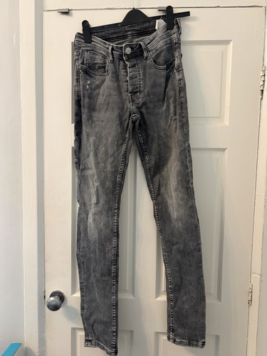 Men skinny jean grey w32 - men’s, jean.