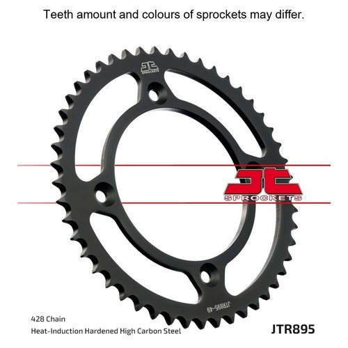Steel rear sprocket teeth - jt,