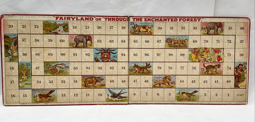 Antique board game fairyland - game, 'fairyland'