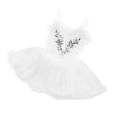 Adults Women Ballet Dress Performance Costume Fluorescent LED Tutu Dance Dress