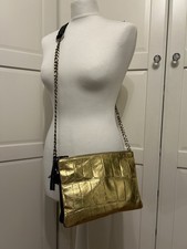 ETUI LONDON Golden Leather Crossbody Bag