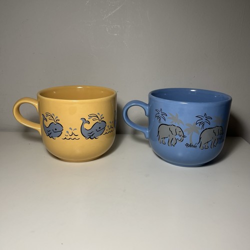Large vintage coloroll mugs - large,