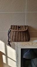 Antique french fishing creel - french,