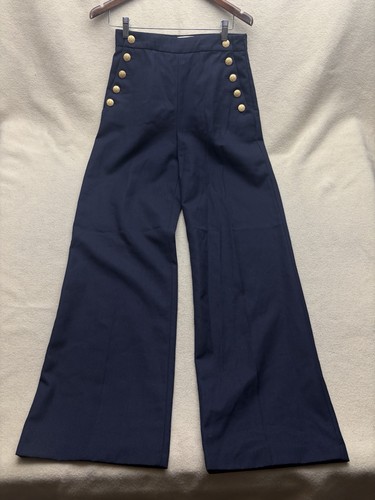 Sezane marino trousers - trousers, navy
