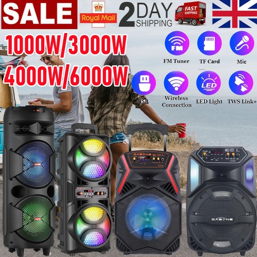8in 9000w bluetooth - 6.5/8in,